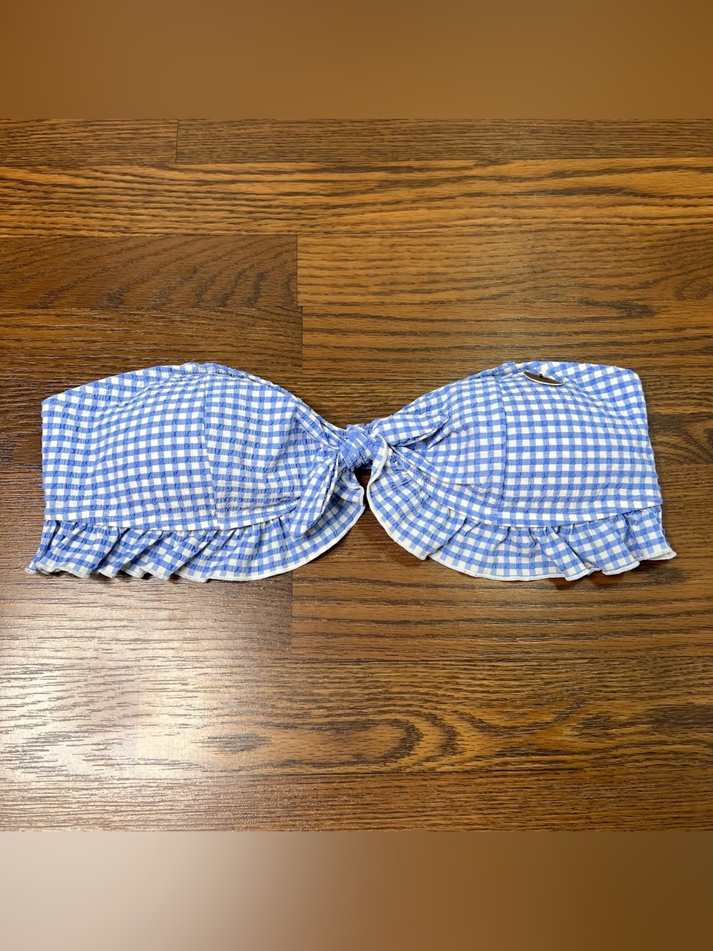 Forever 21 Ruffle Bikini Top size Large